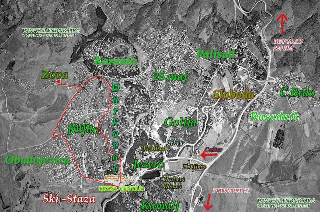 Apartmani Nova Zova Zlatibor Dış mekan fotoğraf